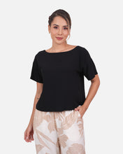 Cargar imagen en el visor de la galería, Blusa Mariana Negra
