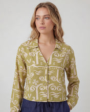 Cargar imagen en el visor de la galería, Blusa Mara Verde Limon
