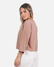 Cargar imagen en el visor de la galería, Blusa Nuria Camel
