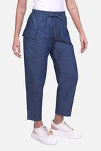 Cargar imagen en el visor de la galería, Pantalon Harriet Azul Navy

